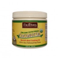 Кокосовое масло Nutiva органическое нерафинированное
