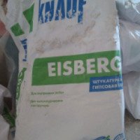 Штукатурка гипсовая белая Knauf Eisberg
