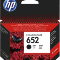 Черный картридж HP 652