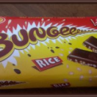 Шоколадный батончик с воздушным рисом Bungee