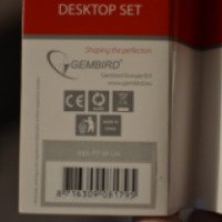 Беспроводной комплект Gembird KBS-P7W клавиатура+мышь