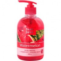 Жидкое гель-мыло Fresh Juice Watermelon "Арбуз с глицерином"