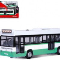 Игрушечный инерционный металлический автобус 701SL-WB Технопарк