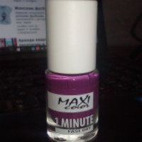 Лак для ногтей Maxi Color 1 minute Fast Dry