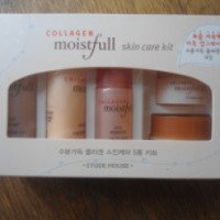 Набор для ухода за кожей лица Collagen Moistfull skin care kit