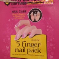 Маска для ногтей Kocostar 5 Finger Nail Pack