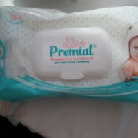 Влажные салфетки для детской гигиены Premial "Baby"