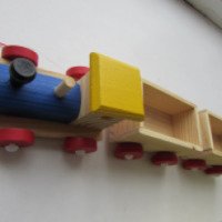 Деревянная игрушка Woody "Паровозик"