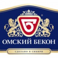 Колбаса варено-копченая Омский бекон "Московская"
