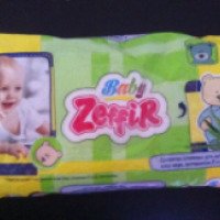 Детские влажные салфетки "Baby Zeffir"