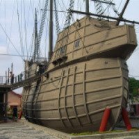 Корабль-музей в Мелака (Малайзия)