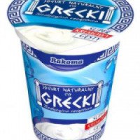 Йогурт Bakoma Grecki натуральный без добавок