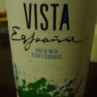 Белое столовое вино Vista Espana