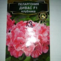 Семена цветов Аэлита "Пеларгония зональная Дивас F1 клубника"