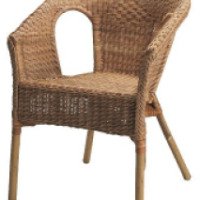 Кресло плетеное из ротанга IKEA "Аген"