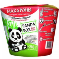 Лапша быстрого приготовления Panda Box с говядиной и овощами