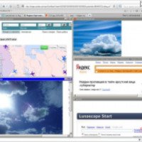 Японский интернет-браузер Lunascape для просмотра веб-страниц