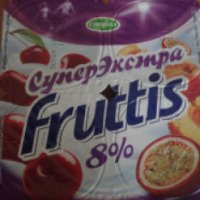 Продукт йогуртный пастеризованный Fruttis "Суперэкстра"