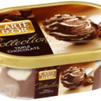 Мороженое Carte D'Or Collection Triple Chocolate