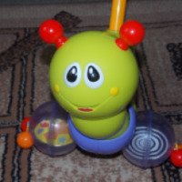 Музыкальная детская каталка Huile Toys "Гусеница"