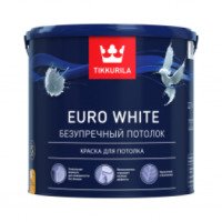 Краска Tikkurila Euro White для потолков