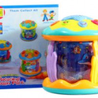 Музыкальный аквариум-ночник Jialegu Toys "Rotating Ocean Park"