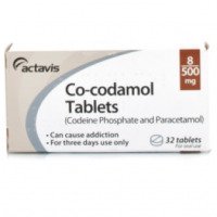 Обезболивающий, противовоспалительный препарат Actavis Co-Codamol