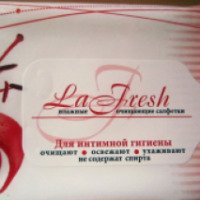Влажные очищающие салфетки La Fresh для снятия макияжа