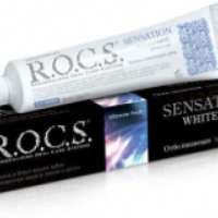 Зубная паста R.O.C.S. "Sensation Whitening"