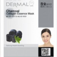 Тканевая маска для лица Dermal Charcoal Collagen