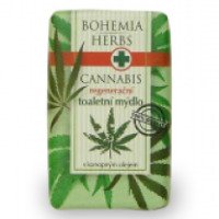 Туалетное мыло Bohemia Herbs Cannabis