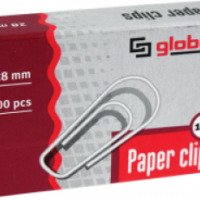 Скрепки канцелярские Globus