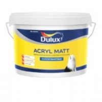 Глубокоматовая водоэмульсионная краска для стен и потолков Dulux Acryl Matt