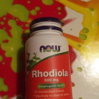 Растительный адаптоген Now Foods Rhodiola