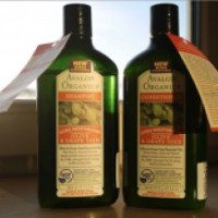 Шампунь Avalon Organics с маслом оливы и виноградных косточек