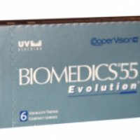 Контактные линзы Cooper Vision Biomedics 55 Evolution