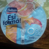 Обезжиренный йогурт Baltais