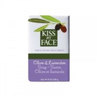 Органическое мыло Kiss My Face "Олива и Лаванда"