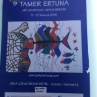 Выставка картин Тамера Эртуна (Турция, Ичмелер)