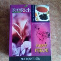 Чай черный FemRich super Pekoe
