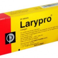 Леденцы от боли в горле и ротовой полости October Pharma "Larypro"