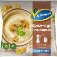 Крем-суп из шампиньонов Vитамин