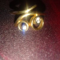 Кольцо золотое с цирконием Kocak