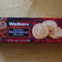 Печенье Walker's pure butter Shortbread rounds