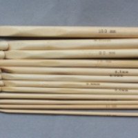 Бамбуковые крючки для вязания One Step