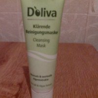 Очищающая маска для лица D'Oliva с экстрактом морских водорослей и минералами морской соли
