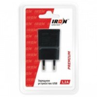 Зарядное устройство с USB входом Iron selection 2.1A