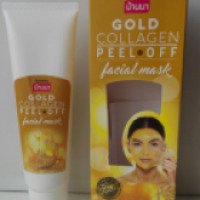 Маска для лица Banna Gold Collagen Peel Off Facial Mask