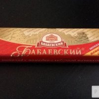 Шоколадный батончик Бабаевский с помадно-сливочной начинкой