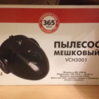 Пылесос мешковый 365 дней VCH3001